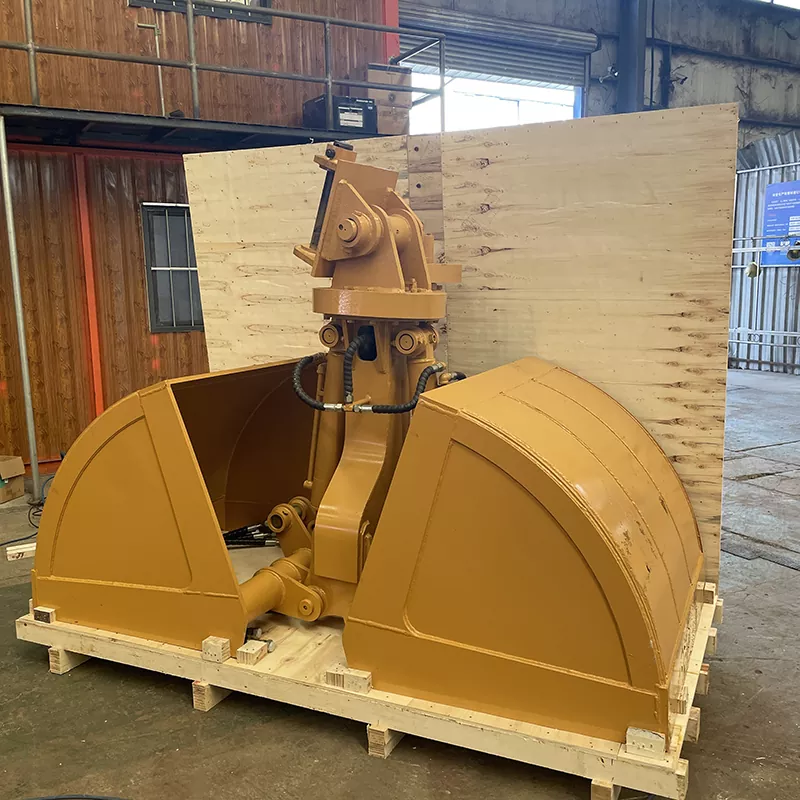 Heavy Duty Clamshell-skopa för grävmaskiner