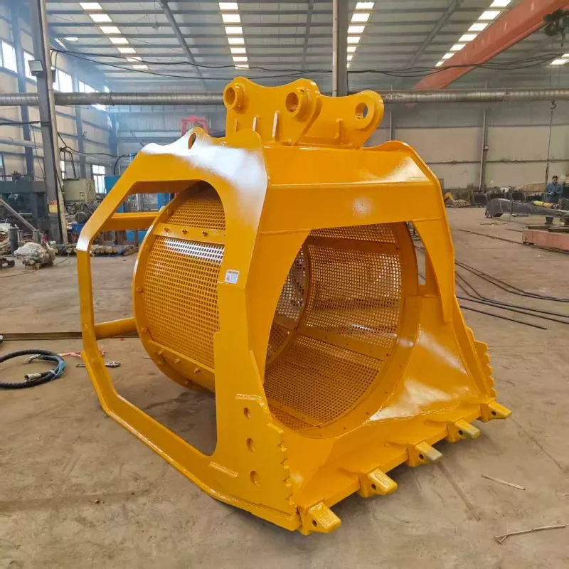 Hydraulisk roterande siktskopa för PC 240 grävmaskin